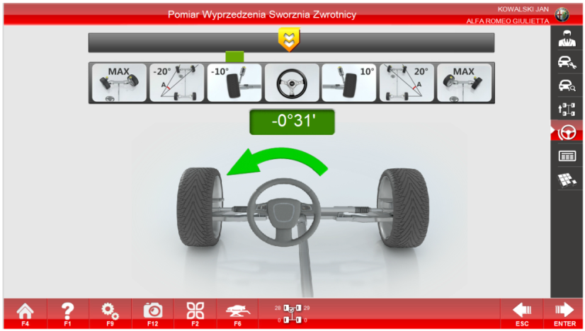 Aparat geometrie roți 3D Invento S400 – sistem automat, 230V