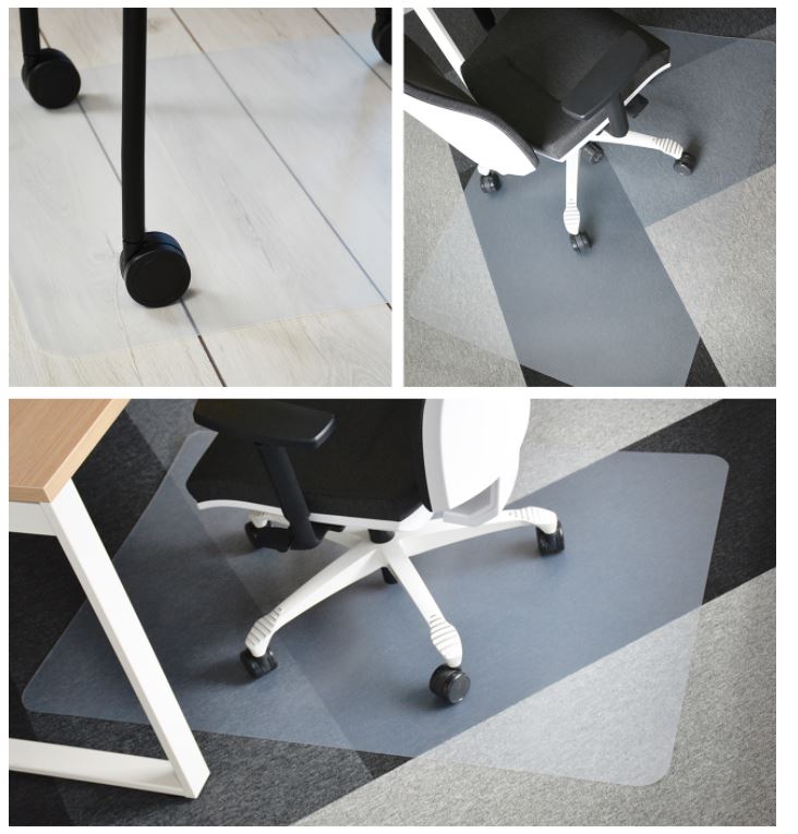 Covoraș de protecție sub scaun 90x130cm 0.8mm