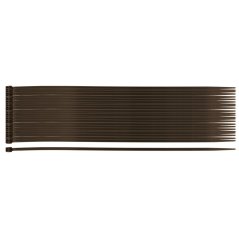 Bandă de grădină 2,5 x 200 mm, 50 buc, maro 15-976