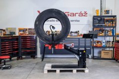 Reparaturwerkstatt für Lkw-Reifen