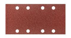 Brusni papir 93x185 mm, K80, 5 kom s rupama