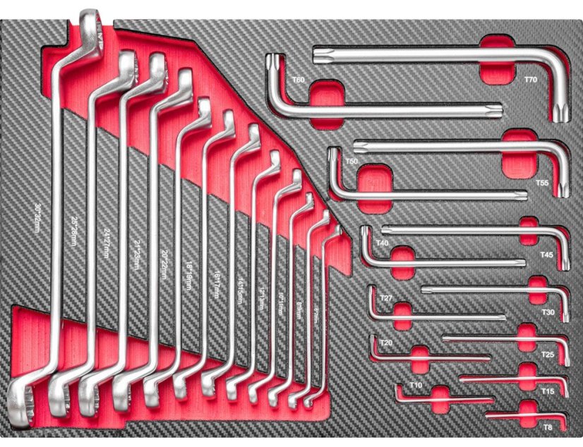 Profesionálny dielenský vozík s náradím 360ks - 12 šuflíkov 79619