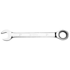 Lapos szemű villáskulcs racsnival, 21 mm 35D748