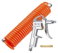 Vzduchová ofukovací pistole 1/4" s pneumatickou hadicí 5m