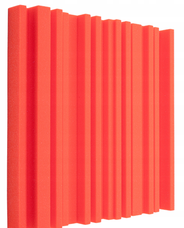 Akustický panel Equalizer 50x50cm, tloušťka 7cm, oranžový