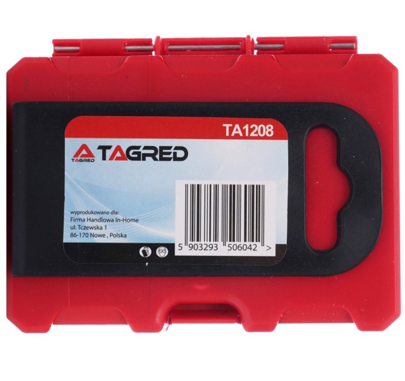 CrV-Schlagbitsatz, TORX-Schlagbits, PZ1, HEX3, TX 32-teilig TA1208