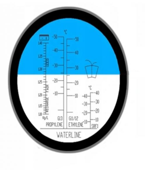 Refraktometer - Prüfgerät für Betriebsflüssigkeiten KD10541