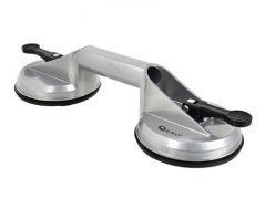 Suport - ventuză 2x115mm aluminiu G02454