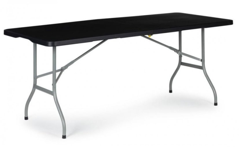 Masă pliabilă de catering 180cm Black