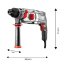 Bohrhammer 800 W SDS+, mit Koffer 58G538