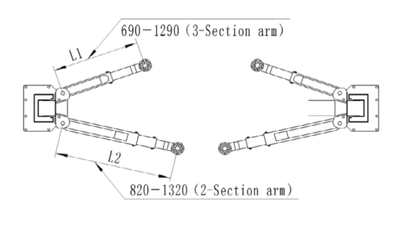 Dvostupna dizalica EL S40 4t Automatska 400V