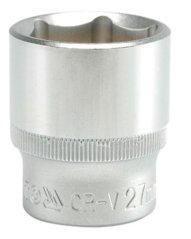 Dugókulcs 1/2" 27mm rövid YT-1218