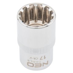 Csupasz foglalat 1/2", 17 mm 08-589