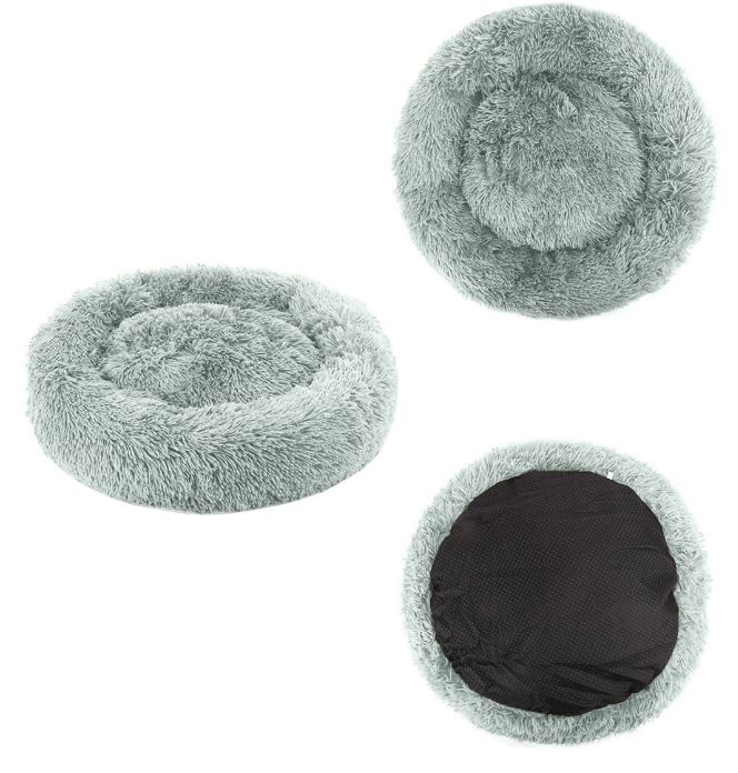 Hundebett 60cm Hellgrau Nero