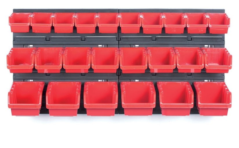 Werkzeugwand 80x40 cm + 24 Fächer Werkzeugwand 80x40 cm + 24 Fächer