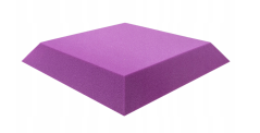 Panou acustic trapezoidal 50x50cm, grosime 5cm, violet