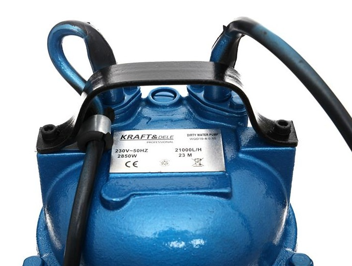 Klärgruben-Tauchmotorpumpe mit Schwimmer 2750W KD754