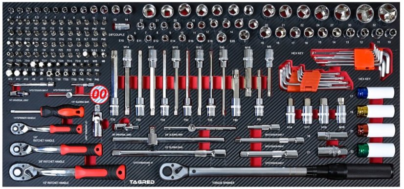 Műhelykocsi PERFORMANCE XXL, 541db TA196