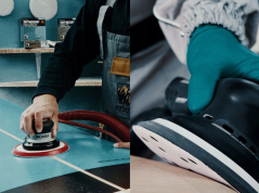 Csiszolópapír 150mm/ 6 nyílás P80 10db