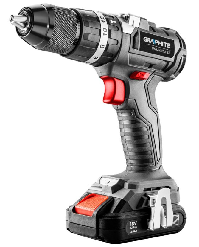 Akkus ütvecsavarozó Energy+ 18V, Li-Ion, 13 mm, kefe nélküli, akkumulátor nélkül 58G020