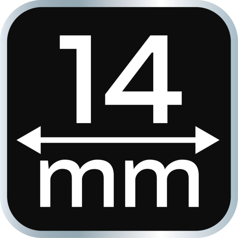 Sekáč 14 mm, CRV, 2-složková rukojeť 37-914