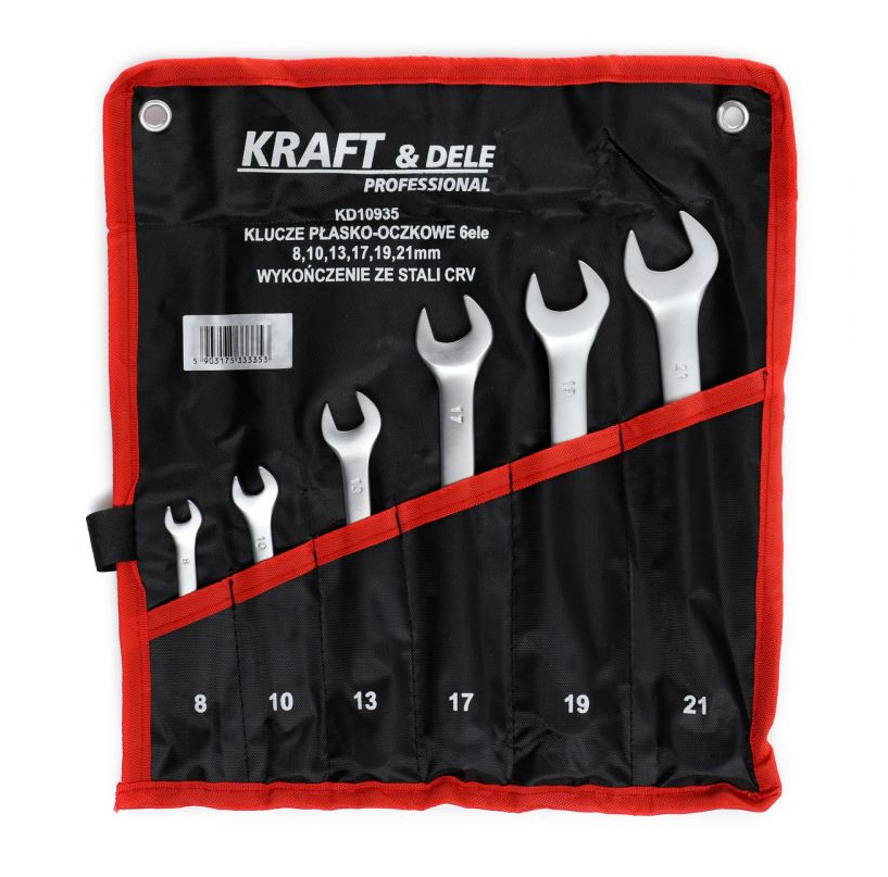 Csillag-villáskulcsok 6db KD10935