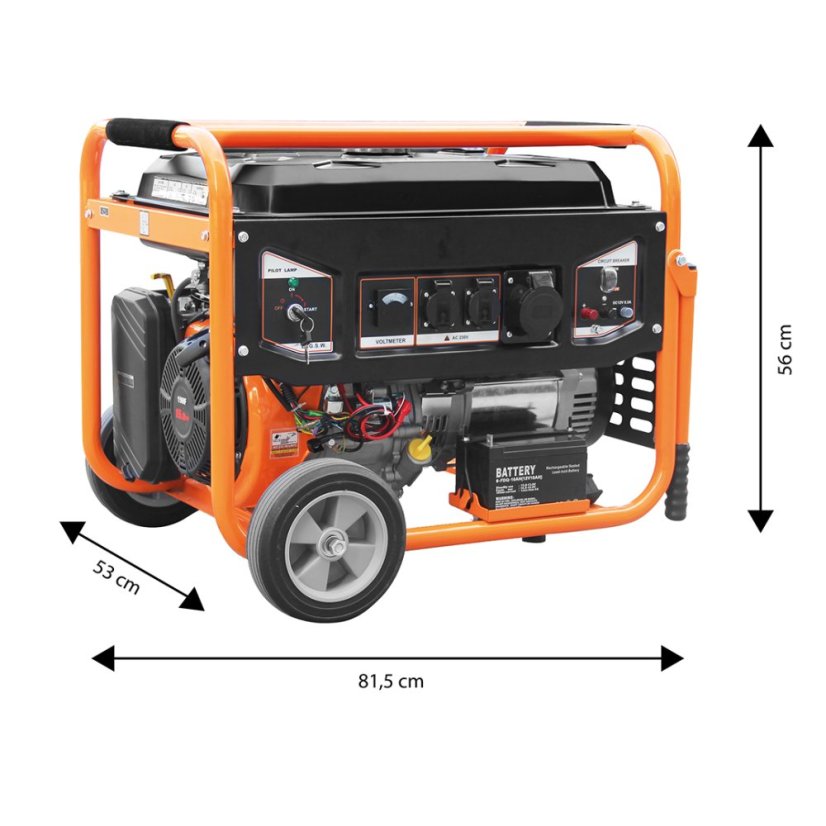 Agregat za struju 6000W - 6500W 04-731