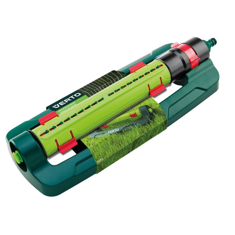 Oszillierender Sprühapparat, Sprühfläche 15 x 19 m, 16 Sprühdüsen, Düsenreinigungsnadel 15G772