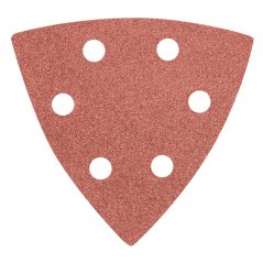 Delta brusni papir z velcro 93 x 93 mm K 120, 5 kosov, z luknjami 55H767