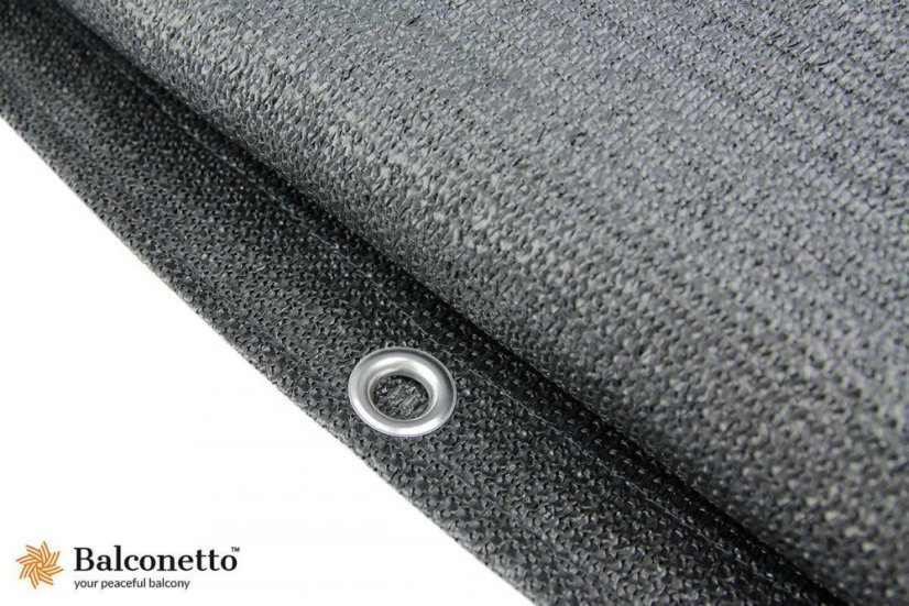 Erkély paraván 1x5m 90% Balcone Dark Grey