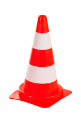 Con flexibil pentru semnalizare rutieră PVC 50cm