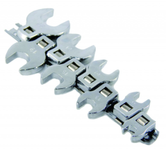 Sada vidlicových klíčů 3/8" 10, 11, 13, 14, 15, 18, 19, 22 mm