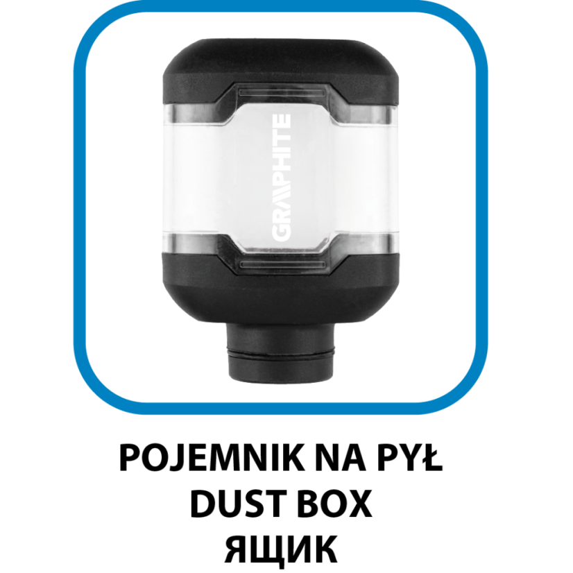 Ekscentrični brusilnik 300 W, 125 mm disk 59G348