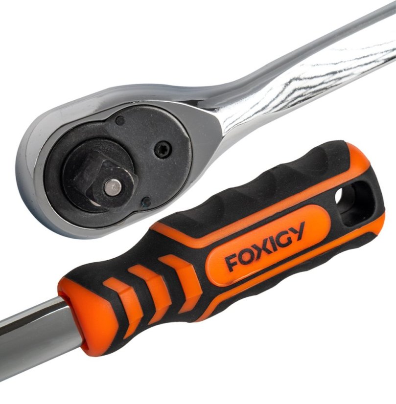 Gola set od 163 nasadnih ključeva 1/2", 1/4", 3/8" CrV Professional