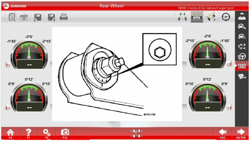 Aparat geometrie roți 3D Invento S400 – sistem automat, 230V