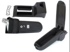 Cotieră VW POLO IV, piele-eco, neagră