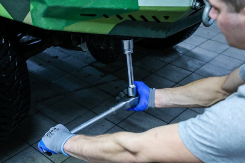 Chei tubulară hexagonale 12-colțuri 3/4" forjate CRV 21 bucăți pentru TIR, clichet, capete tubulare mari TA206