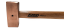 Ciocan cupru 30x30mm 500g FR9111