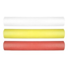 Cretă cu ulei tehnic alb, galben, roșu, 13 x 85 mm, 3 buc 14A968