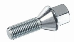 Šroub M12x1,5, závit 28 mm, kuželový, velikost klíče: 17