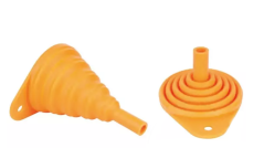 Sklopivi silikonski lijevak za razne tekućine