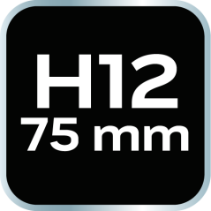 HEX-Endkappe 12 x 75 mm, S2 x 2 St. 10-988