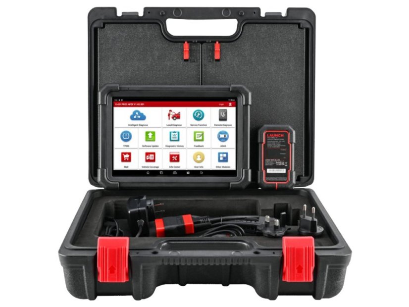 Autodijagnostika LAUNCH X431 PRO3 APEX 2026 + set adaptera za nestandardne priključke osobnih automobila