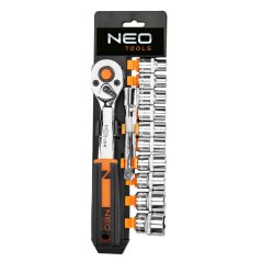 Steckschlüssel 3/8", Satz mit 12 Stück 10-020
