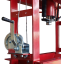 Hydraulický lis 50T - hydraulicko-pneumatická pumpa