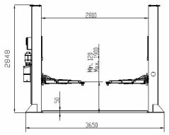 Doppelsäulenhebezeug 400V EL 250L 5T