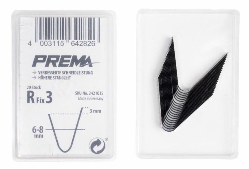 Nož za rezanje R Fix 3, za PREMA rezač uzoraka 6-8mm, 20KOM