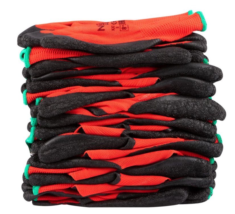 Arbeitshandschuhe, Polyester mit Latexbeschichtung (Krincle), 3121X, Größe 8 97-645-8