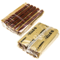 Șnur de vulcanizare 6mm 10cm 50buc Brown