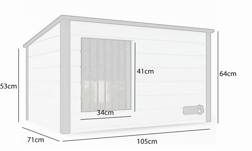Kutyaház Ria XL